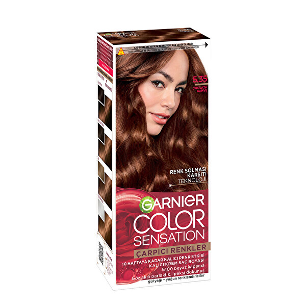 Garnier Color Sensation 5.35 Çikolata Kahve Saç Boyası