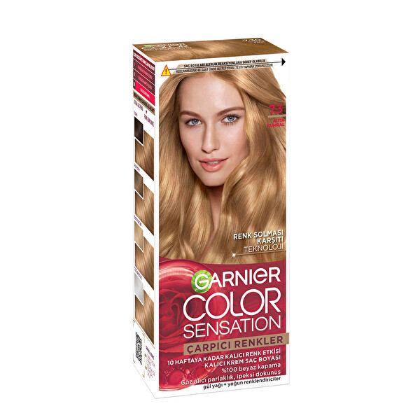 Garnier Color Sensation 7.3 Altın Kumral Saç Boyası