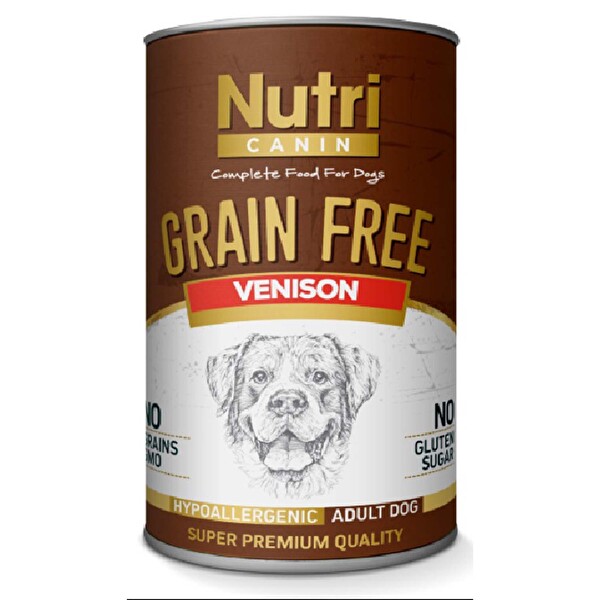 Nutri Canin geyikli Köpek Konservesi 400 g