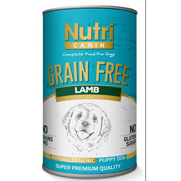 Nutri Canin Kuzulu Yavru Köpek Konservesi 400 g