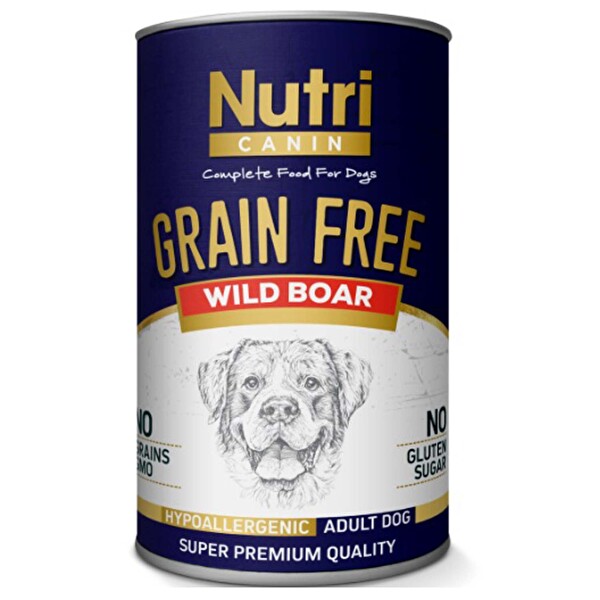 Nutri Canin Yaban Domuzlu Köpek Konservesi 400 g