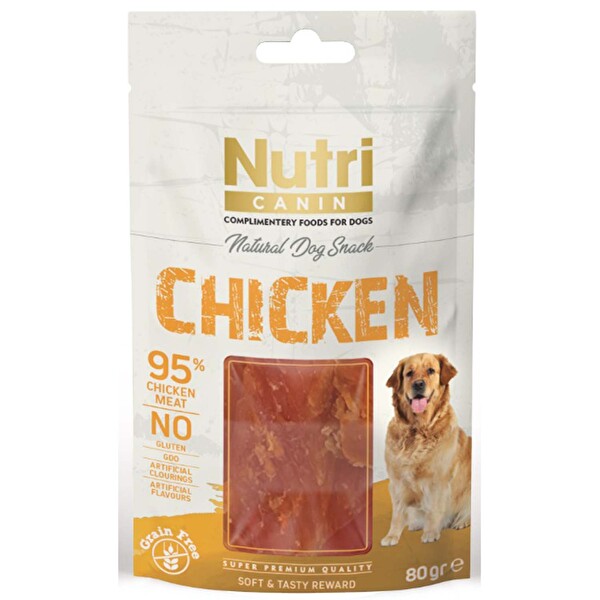 Nutri Canin Tavuk Etli Ödül 80 g