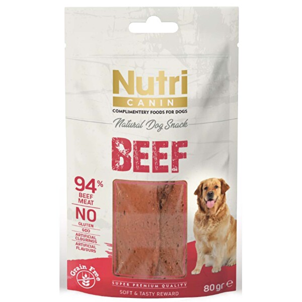 Nutri Canin Sığır Etli Ödül 80 g