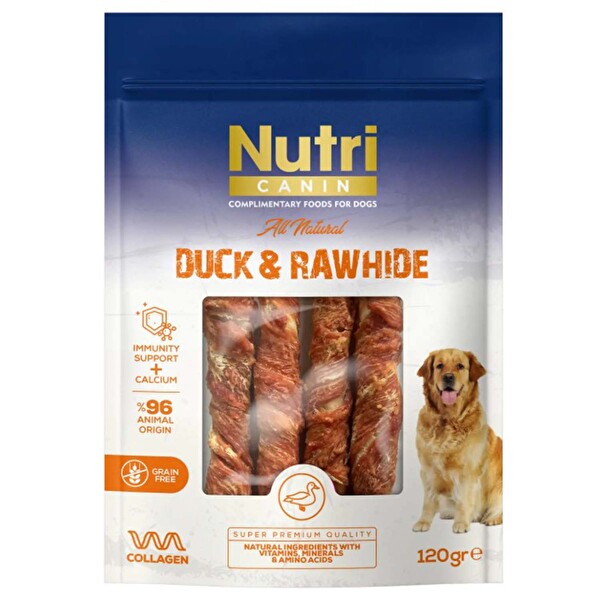 Nutri Canin Ördek Etli Dental Kemik 120 g