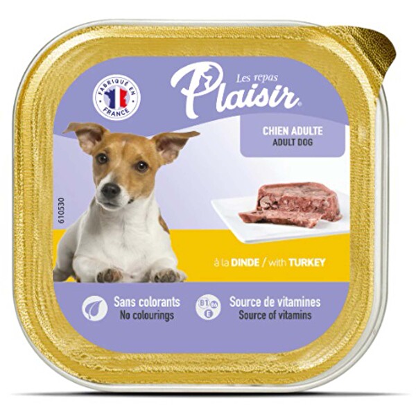 Plaisir Ezme Hindili Köpek Yaş Maması 150 g