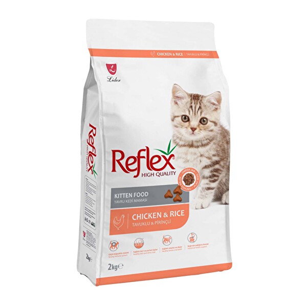 Reflex Tavuklu Pirinçli Yavru Kedi Maması 2 Kg