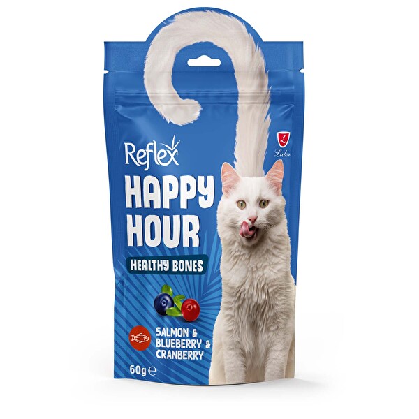 Reflex Happy Hour Sağlıklı Kemikler İçin Destekleyici Kedi Ödül Maması 60 g